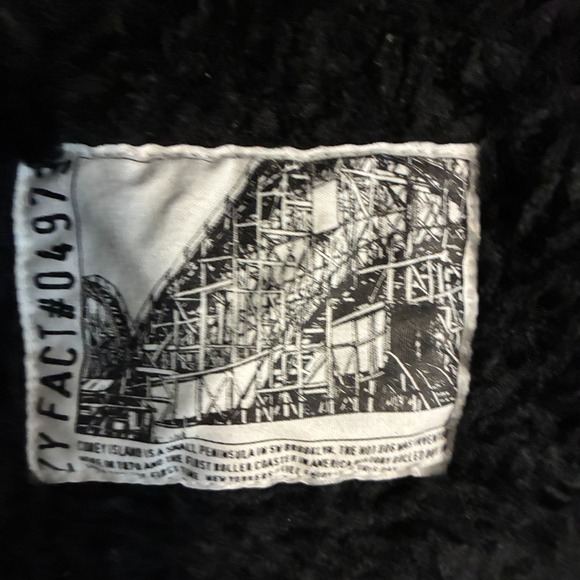 Zoo York Fleece Lined Hoodie Jacket Men XXL Heavyweight Full Zip Logo AOP Street - Picture 8 of 12